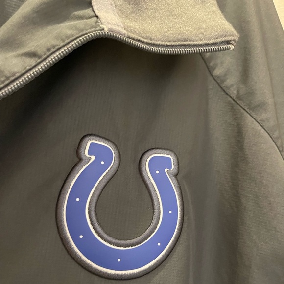 Indianapolis Colts NFL Onfield Nike Logo Team Fan Gear 1/4 Zip Pull Over 4XL - Picture 15 of 17